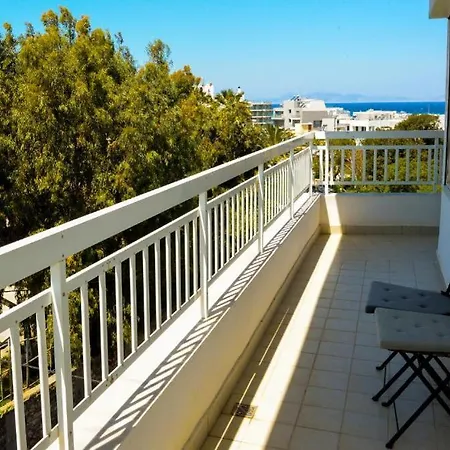 4. Sea View Luxury For 4 In Rhodes Centre! Apartment *